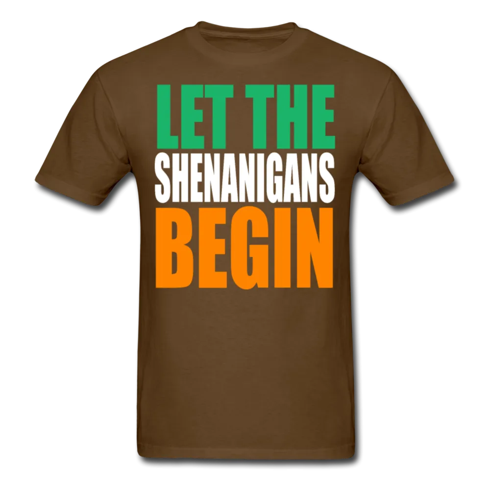 Let The Shenanigans Begin Men's T-Shirt