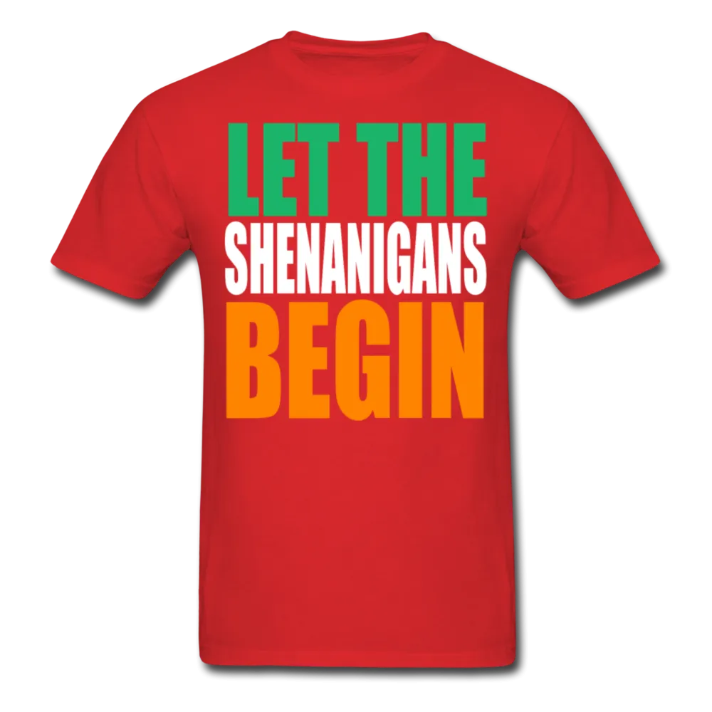 Let The Shenanigans Begin Men's T-Shirt