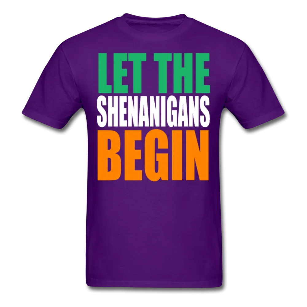 Let The Shenanigans Begin Men's T-Shirt