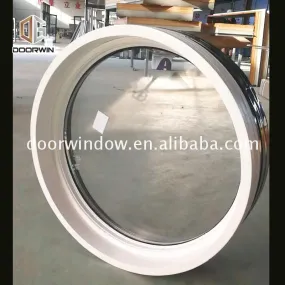 Low price Beautiful white round window frames for sale