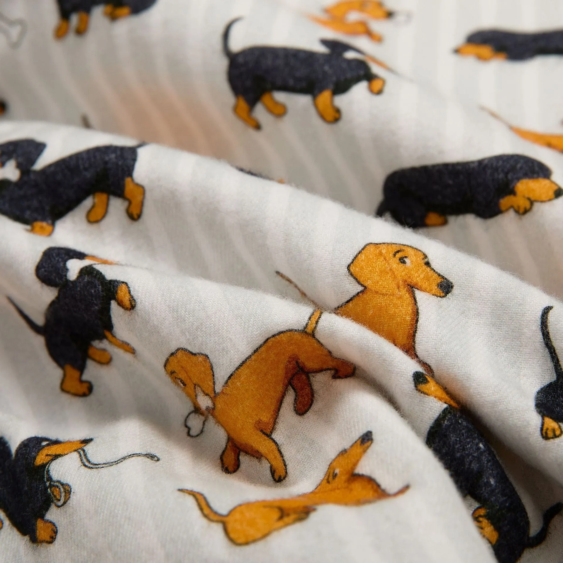 Matching Couples Dachshund Pajamas