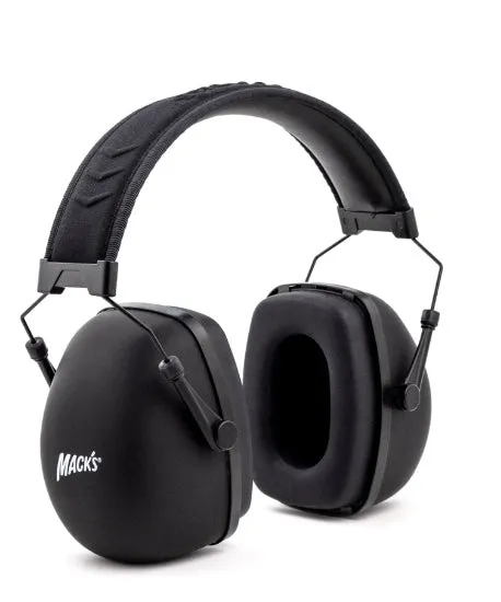 Maximum Protection Shooting Earmuffs - Black Earmuffs