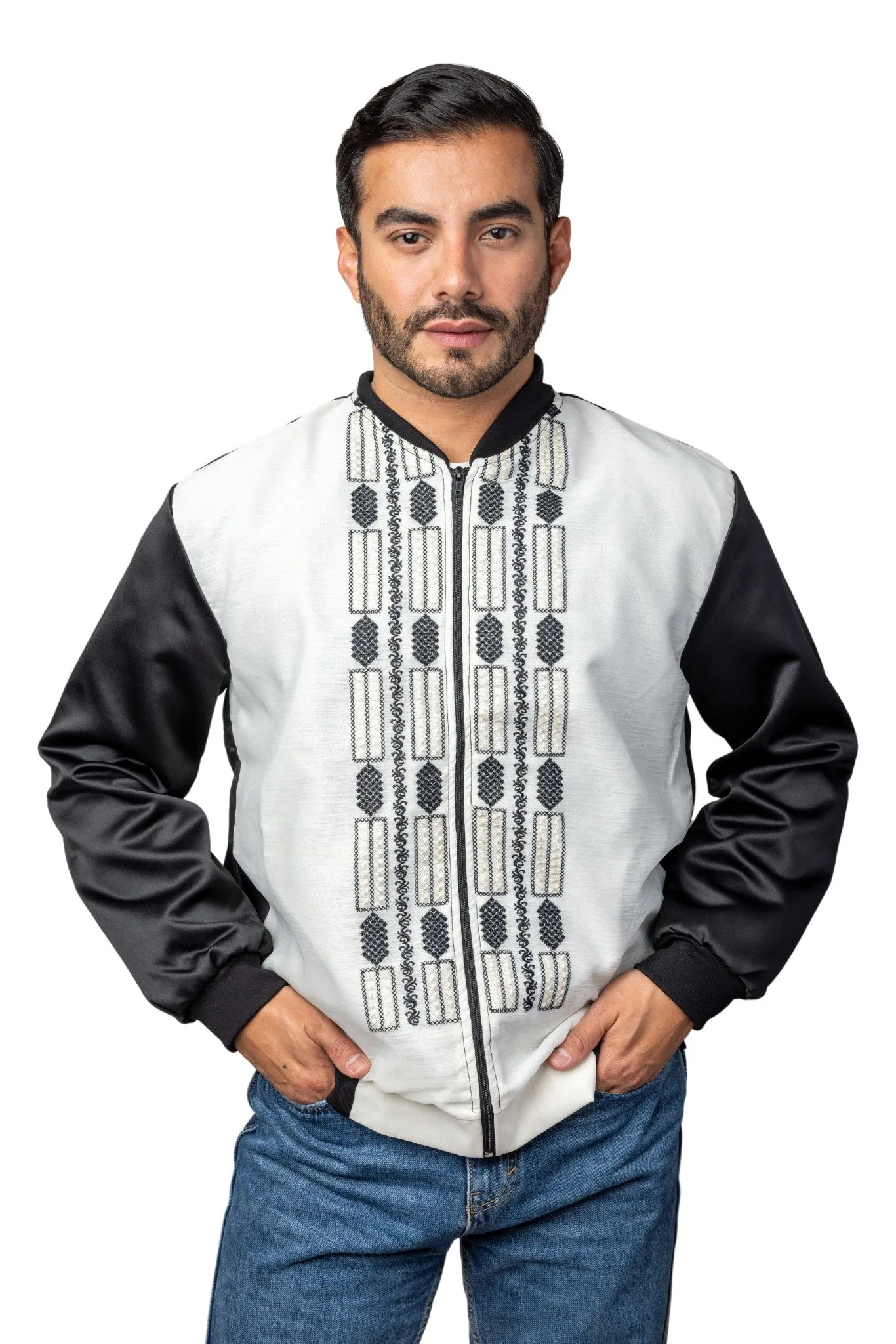 MB01 - Bomber Barong Tagalog Jacket