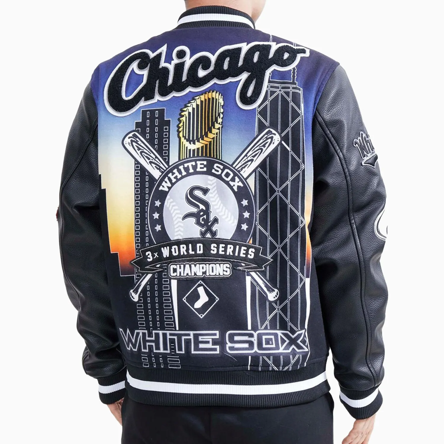 Men's Chicago White Sox Remix Varsity Jacket