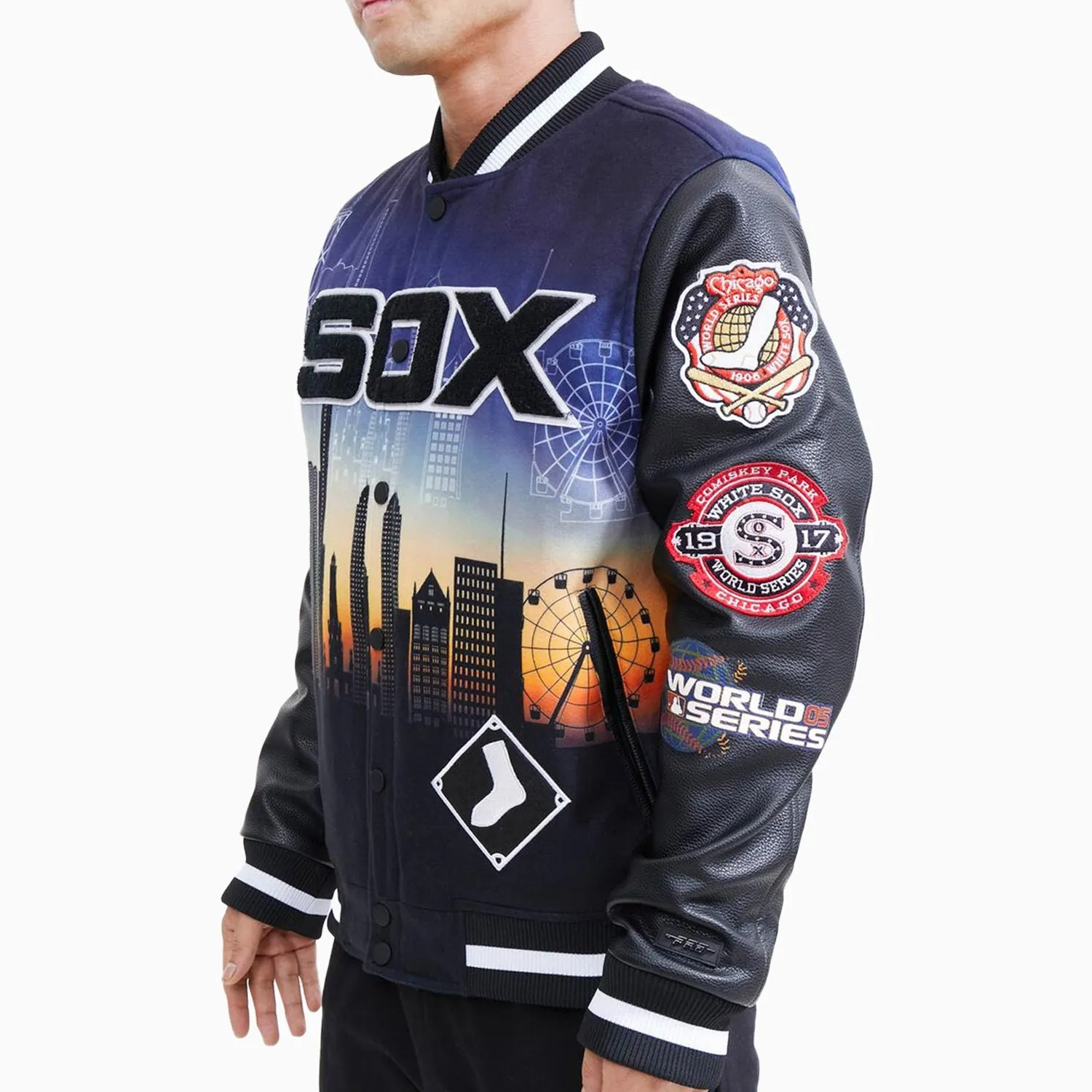 Men's Chicago White Sox Remix Varsity Jacket