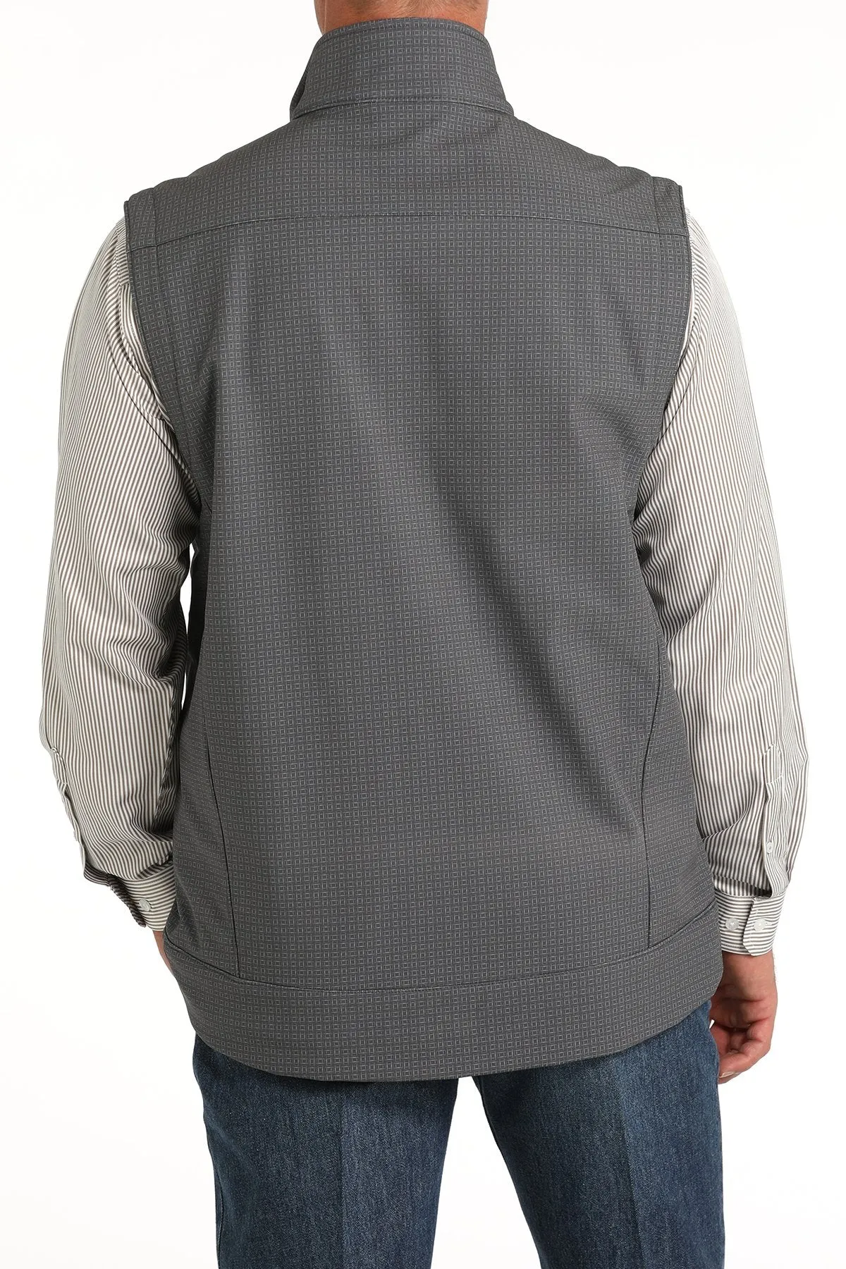 Men's Cinch Conceal Carry Bonded Grey Vest