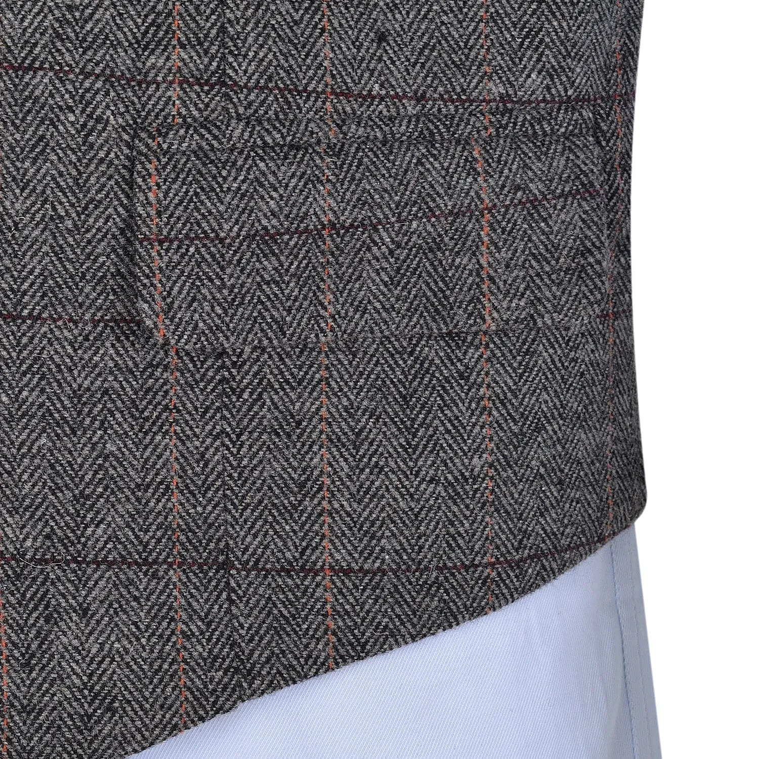 Men's Classic Fashion Notch Lapel pinstripe Waistcoat