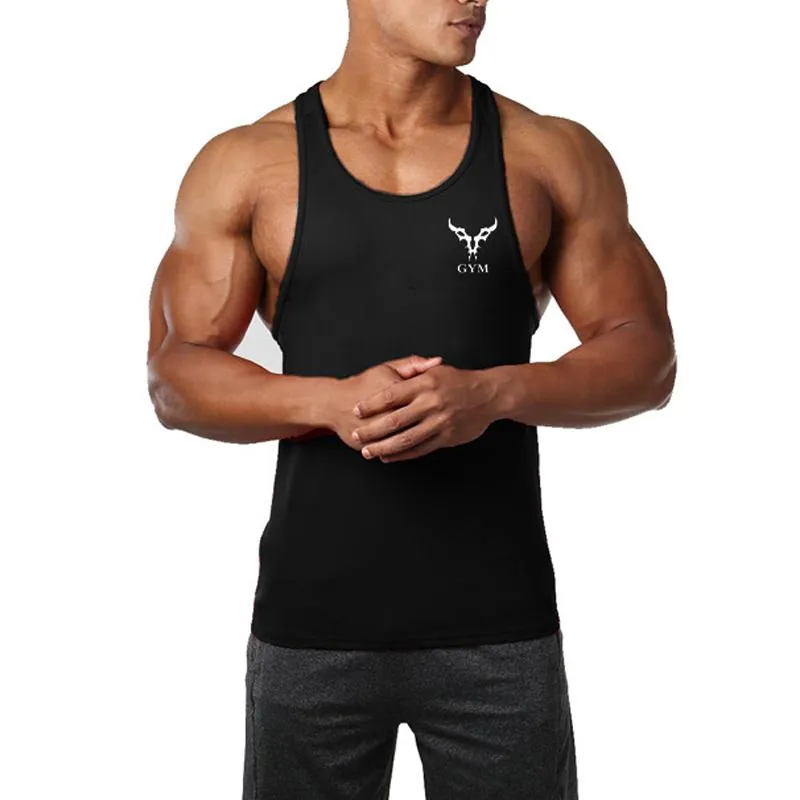 Men's Loose Cotton Sports Vest