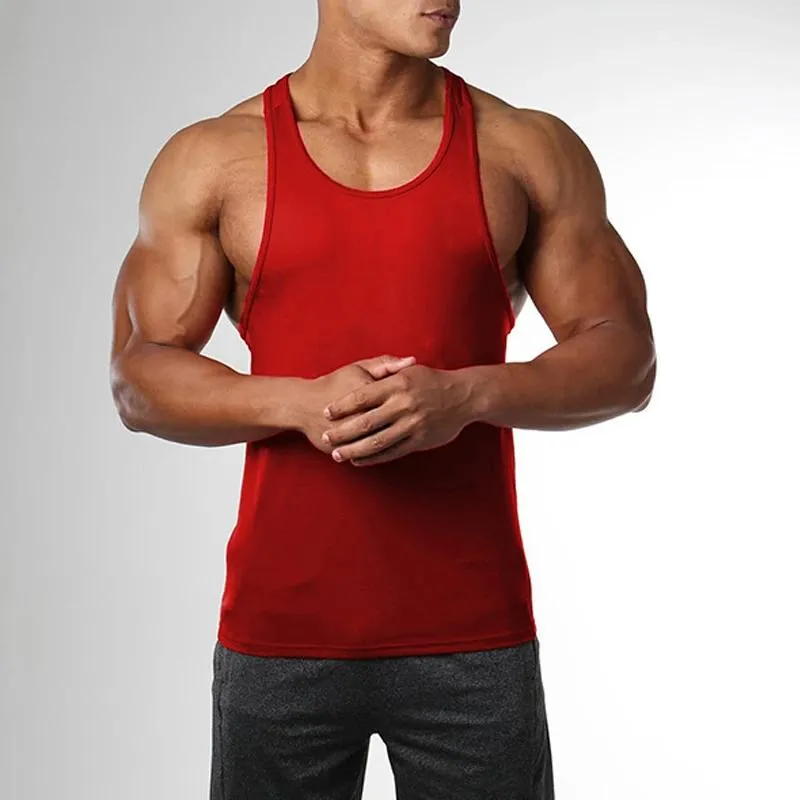 Men's Loose Cotton Sports Vest