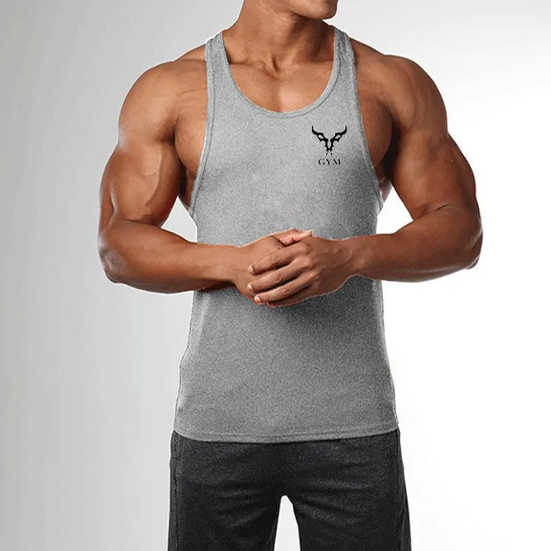 Men's Loose Cotton Sports Vest