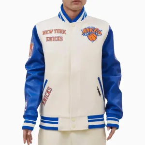 Men's Newyork Knicks NBA Wool Varsity Jacket