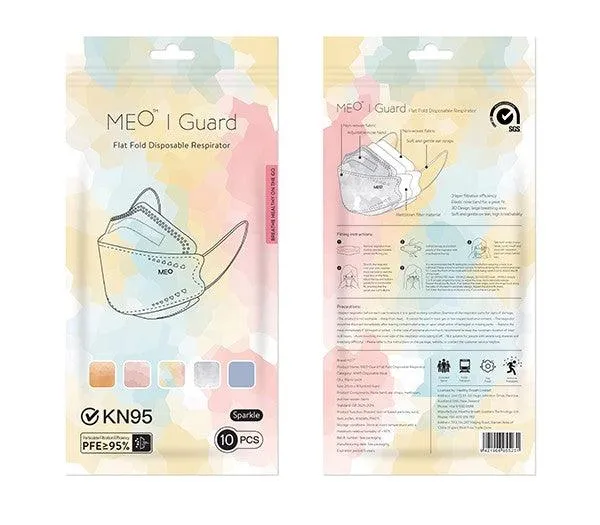 MEO Guard Single Use Respirator KN95 (Pack of 10)