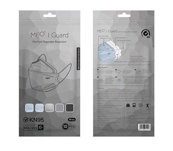 MEO Guard Single Use Respirator KN95 (Pack of 10)