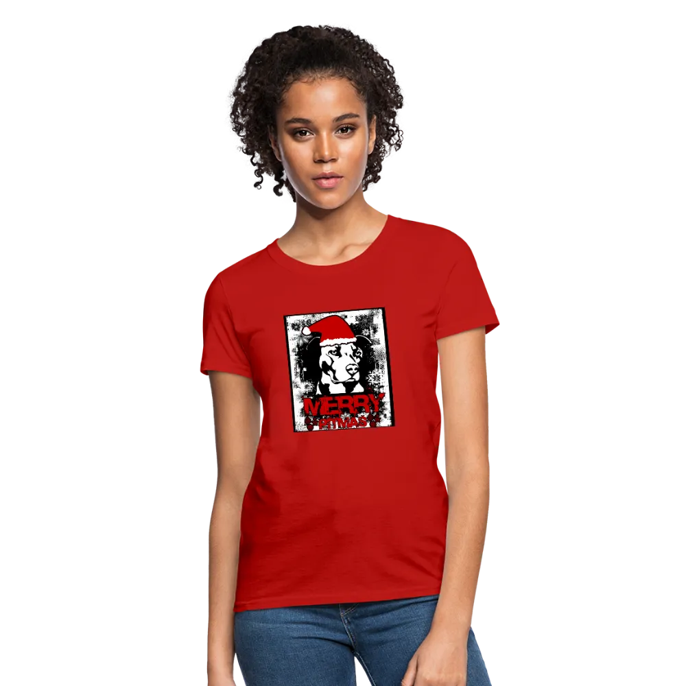 Merry Pitmas Women's T-Shirt