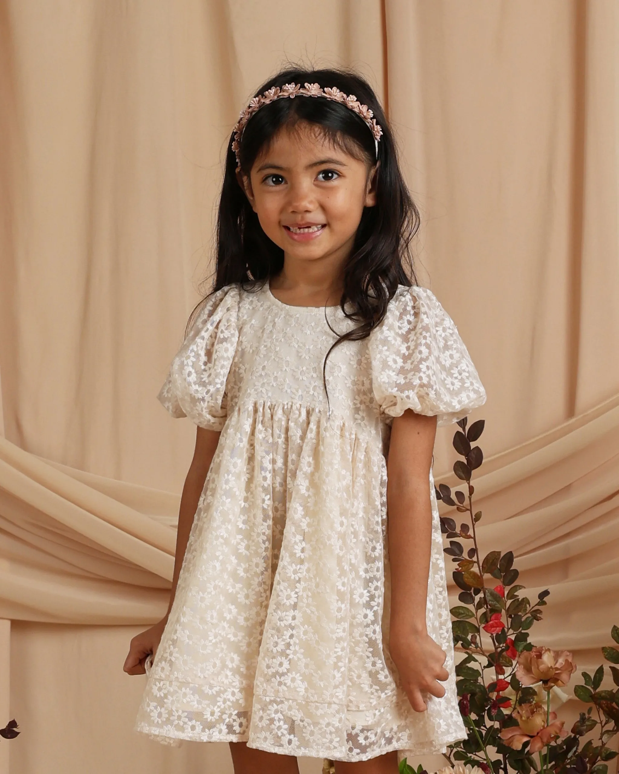 Noralee Luna Dress in Natural