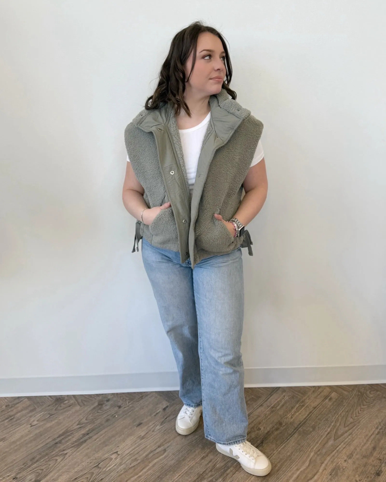 Paxton  Oversized Fleece Vest