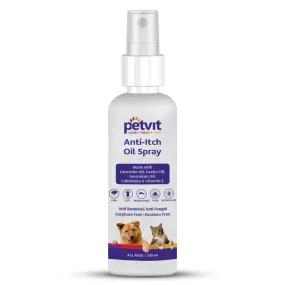 Petvit Anti Itch Oil Spray for Cats & Dogs