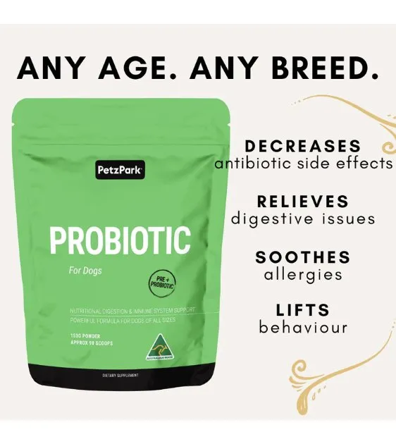 PetzPark Probiotics Supplement for Dogs