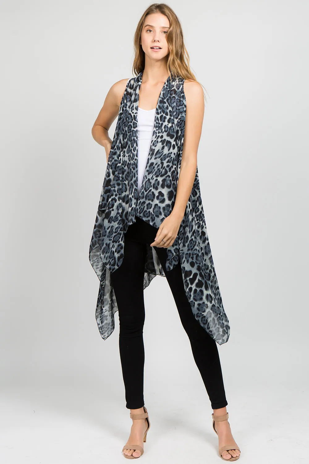 PN-29 leopard design vest