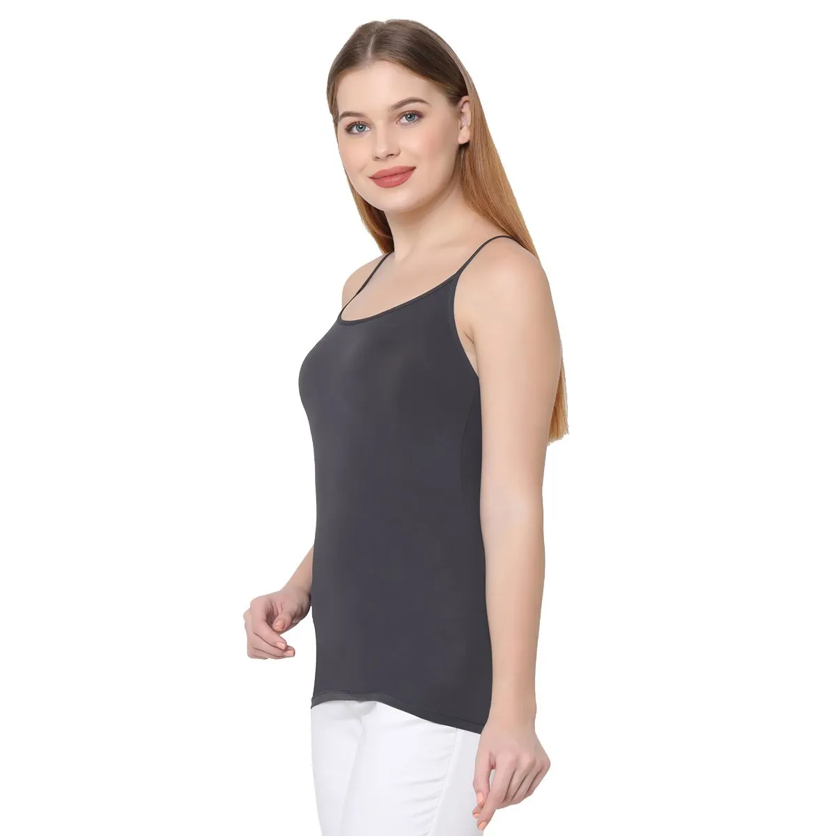 Polyamide Spandex Camisole With Detachable Back Strap (PACK of 2) SC-5