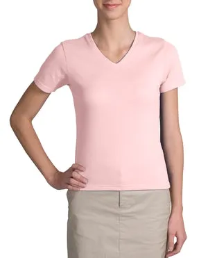 Port Authority - Ladies V-Neck T-Shirt.  L440V