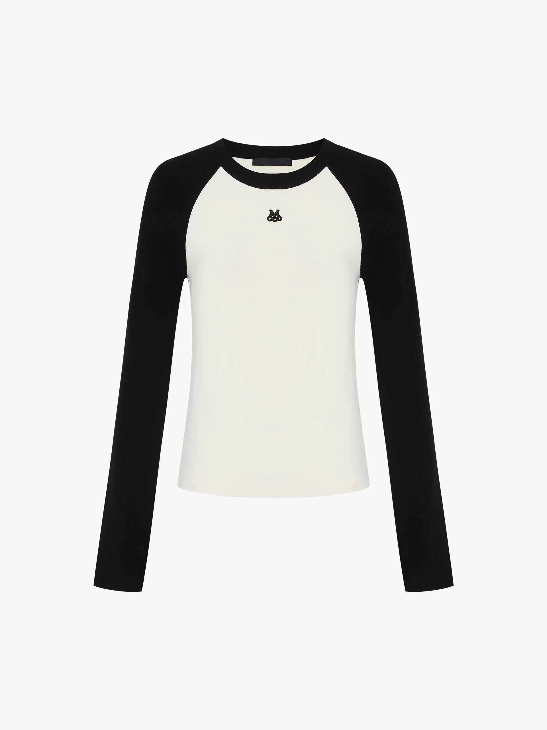 Raglan Sleeve Knitted Top