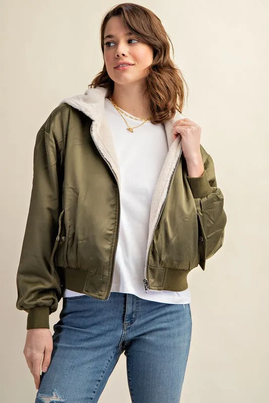 Robin Reversable Lined Bomber