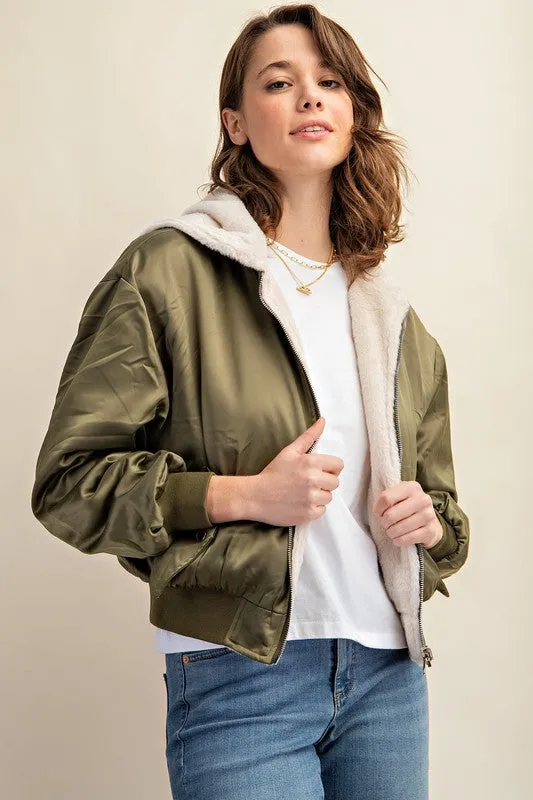 Robin Reversable Lined Bomber