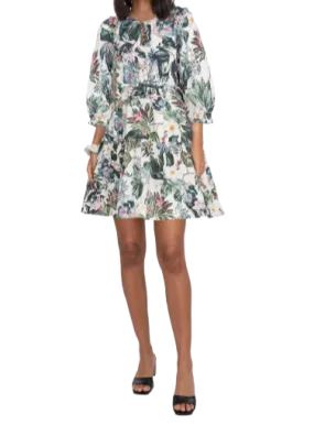 Rumi Dress - Floral Jungle