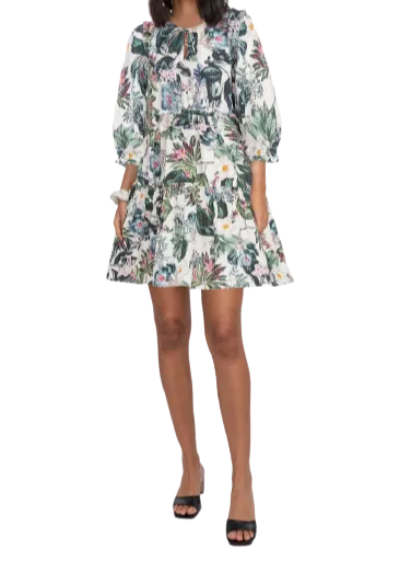 Rumi Dress - Floral Jungle