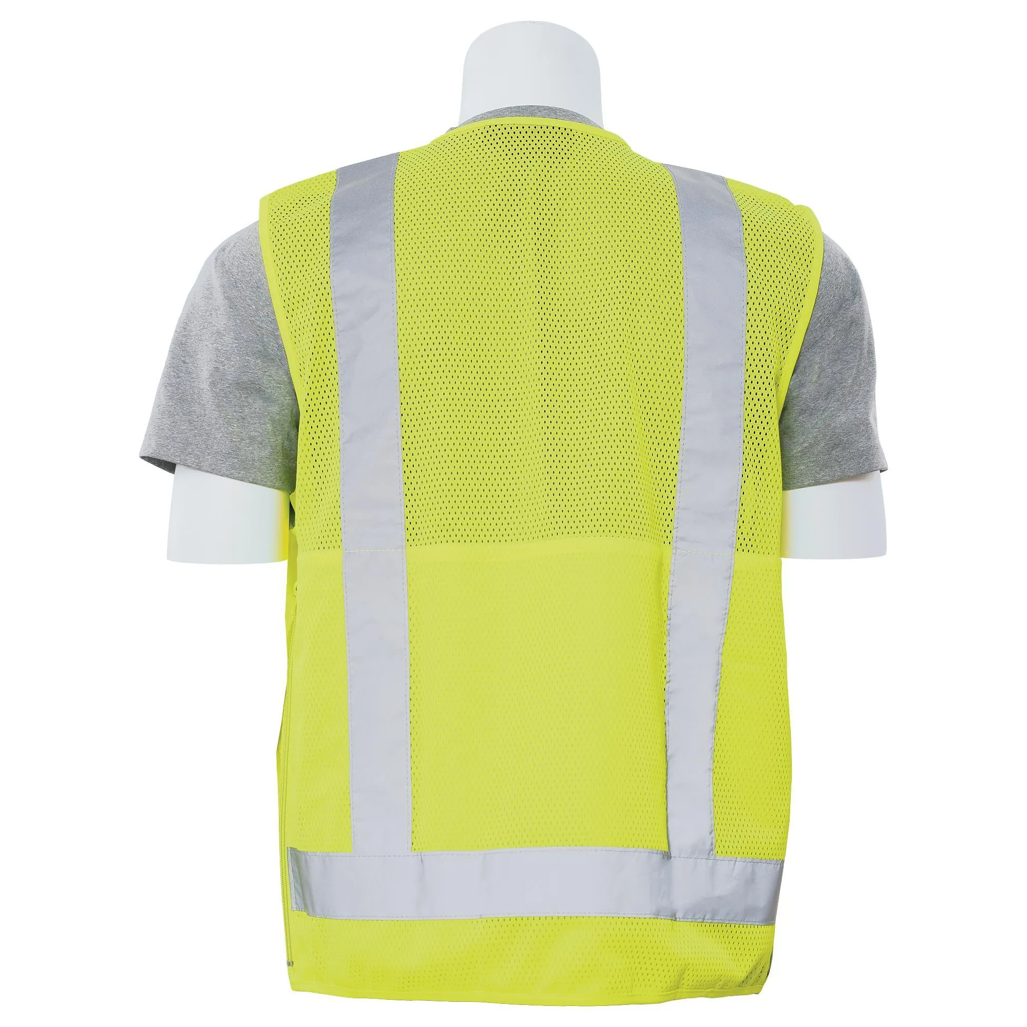 S205 Class 2 Surveyor's Safety Vest with Tablet Pocket 1PC