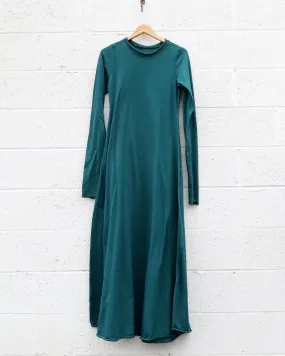 Sale - Crew Babydoll Long Dress / NC Cotton / S / Raincloud (374)