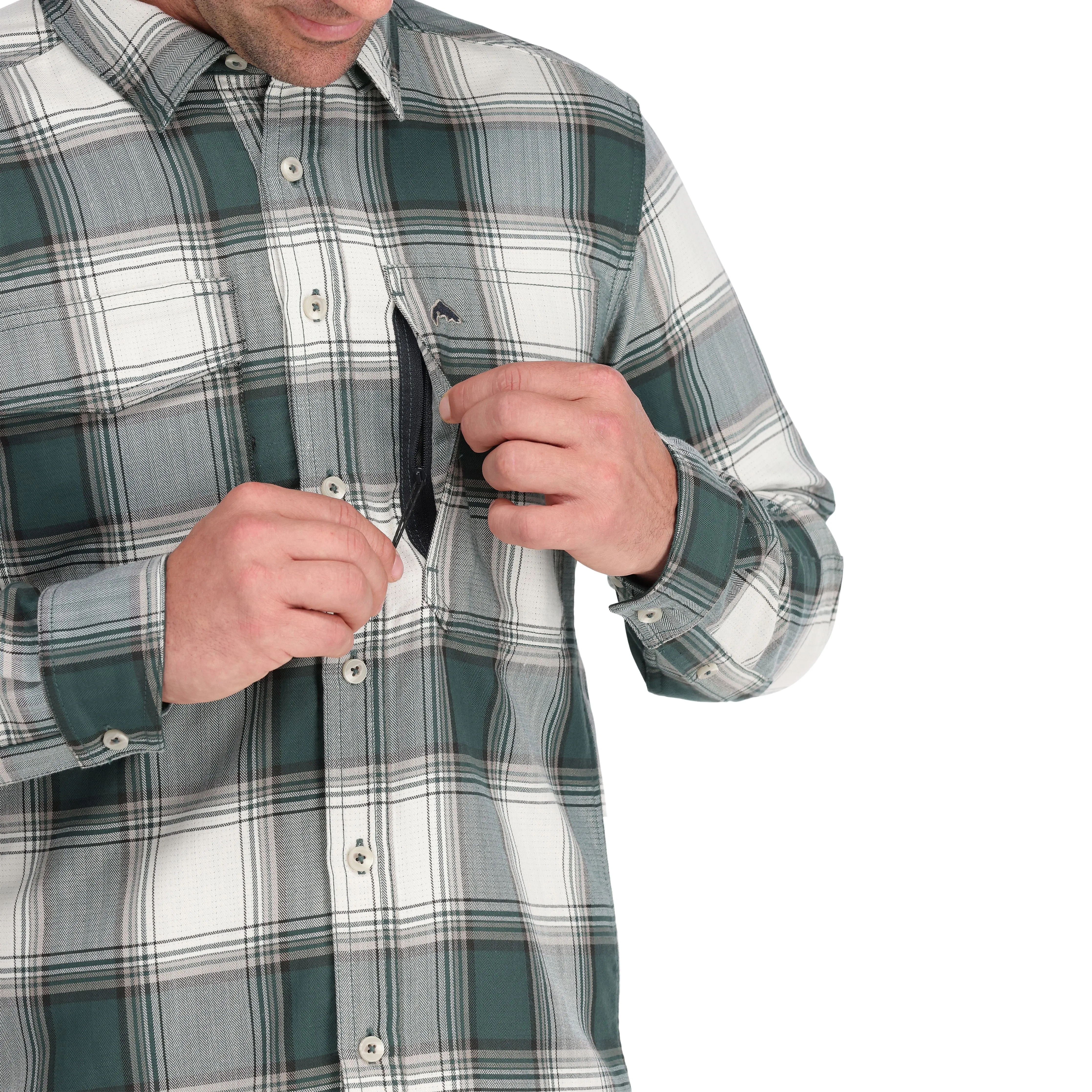 Simms Guide Flannel LS Shirt