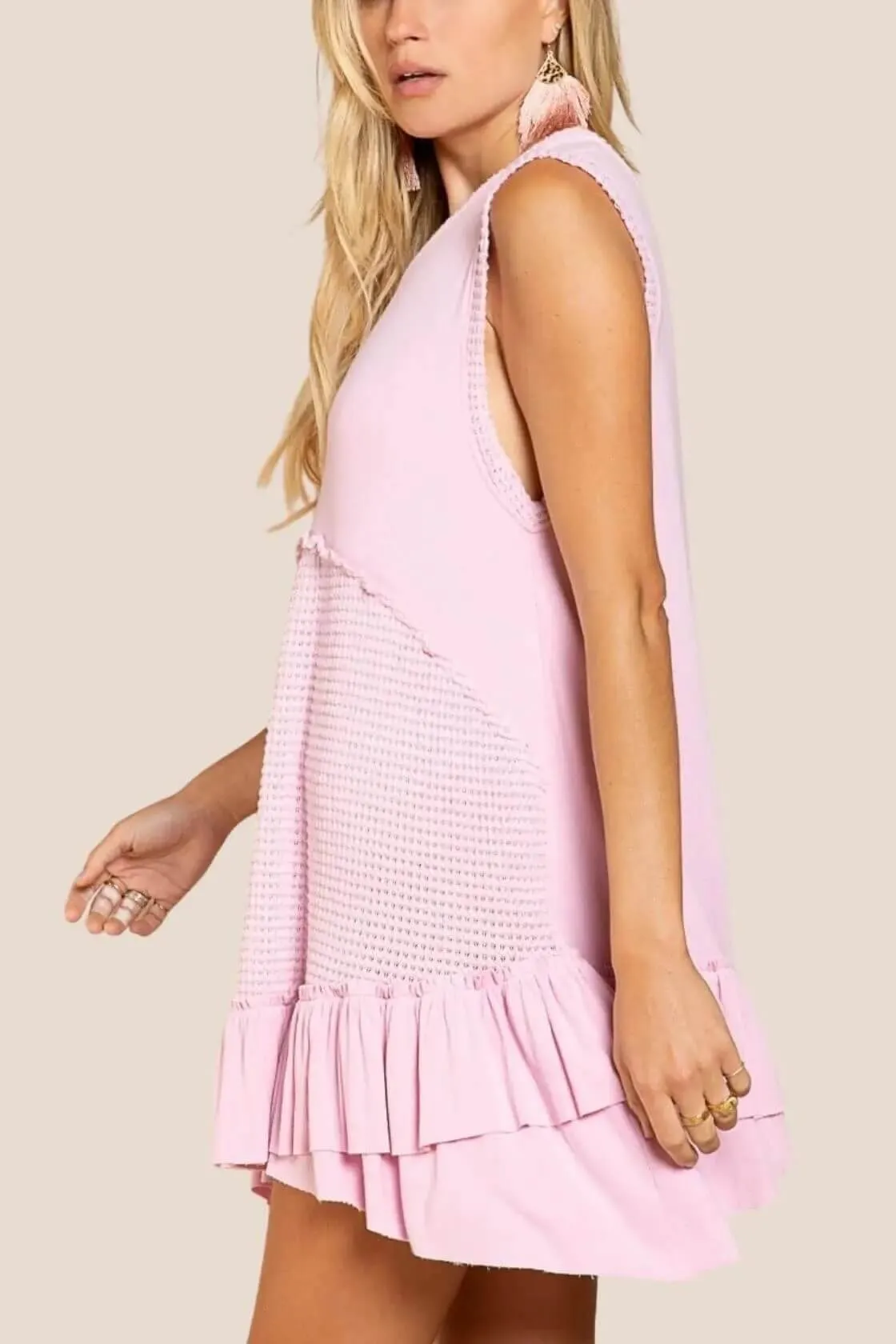 Sleeveless Baby Doll Dress