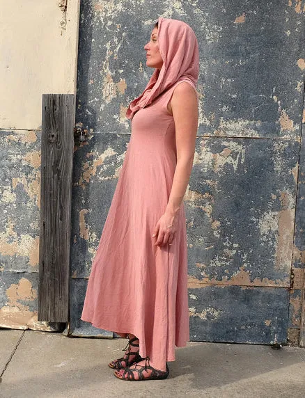 Super Cowl Babydoll Long Dress