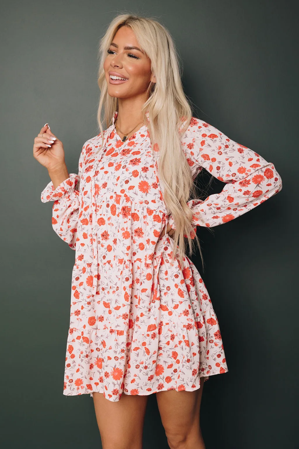 Tanya Floral Babydoll Dress