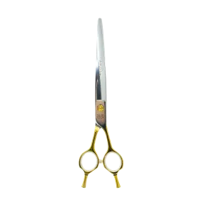 Tauro Pro Line Pro shear cutting scissors Janita Plungė line, for the right-handed, 440c stainless steel, golden handles