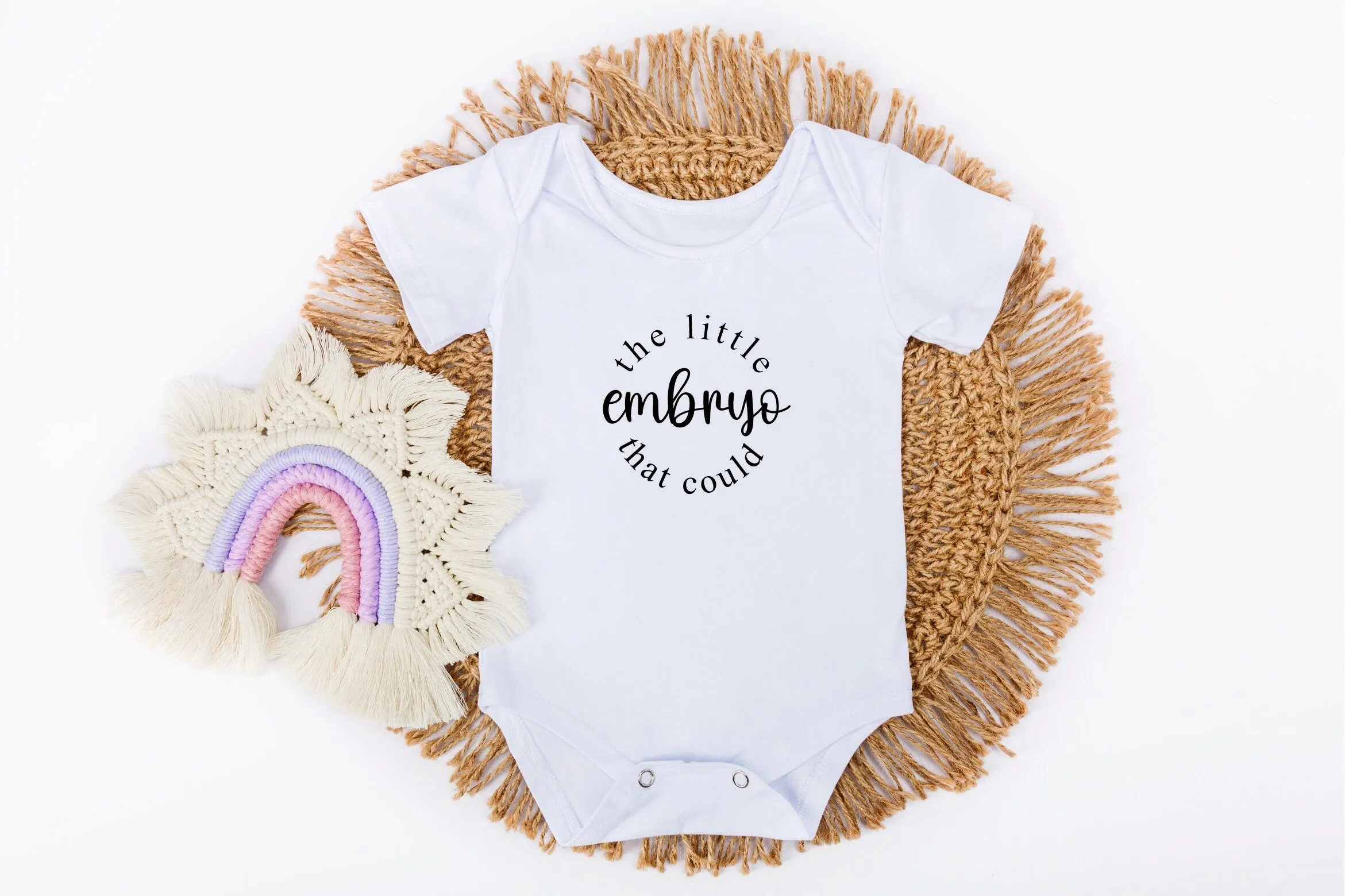 The Little Embryo That Could Baby Vest/Romper - IVF