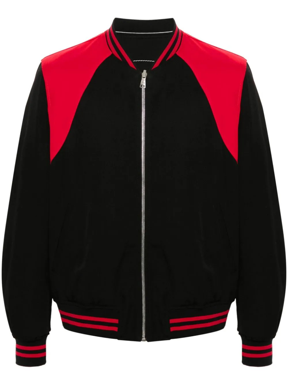 Two-Tone Reversible Bomber Jacket