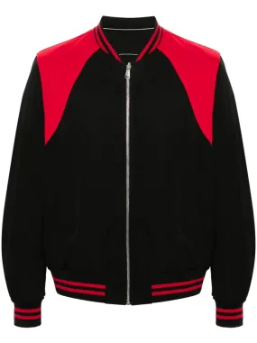 Two-Tone Reversible Bomber Jacket