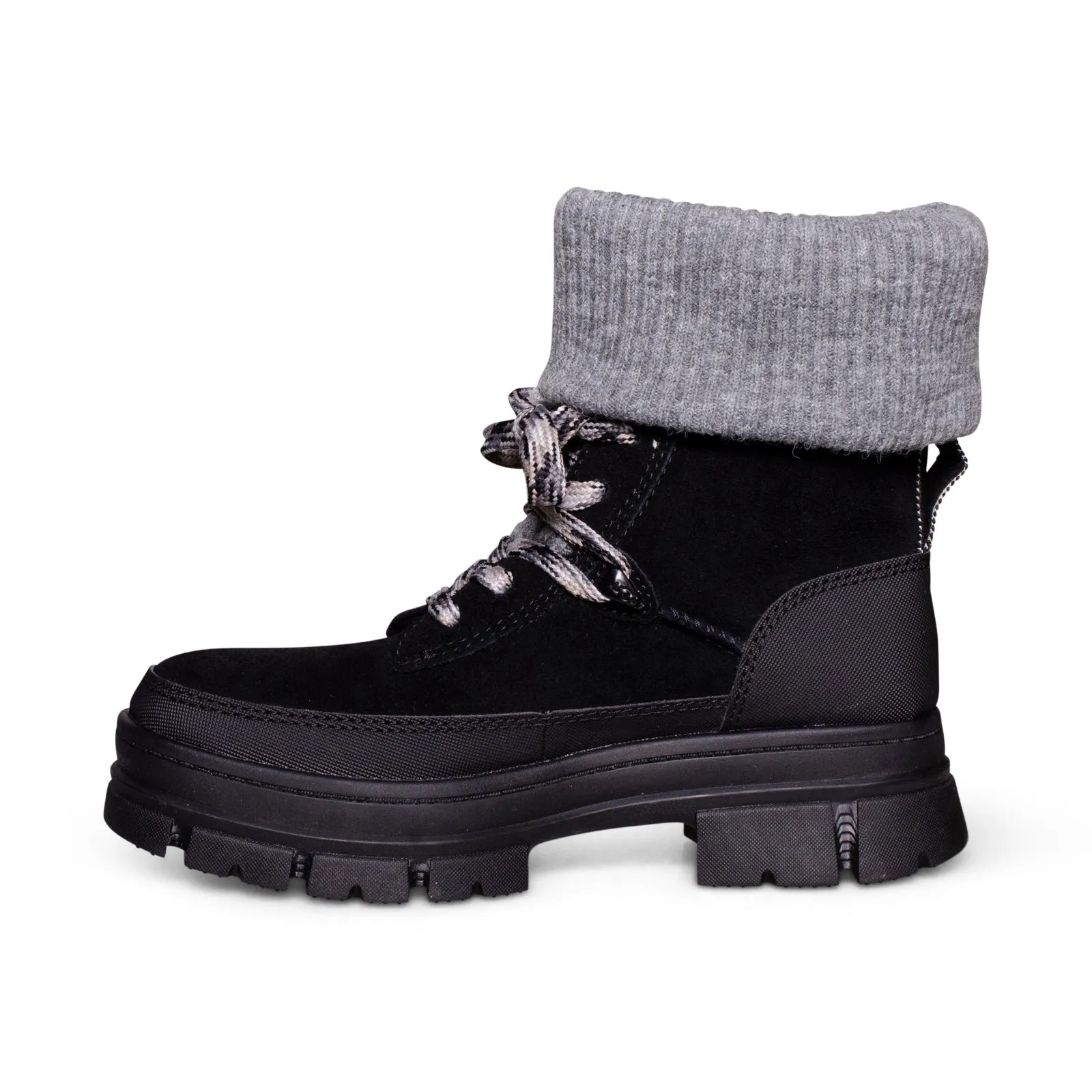 UGG Ashton Hiker Black Boots - Women's