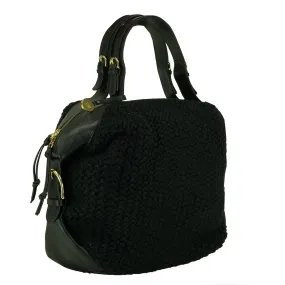 Ugg Knit Zip Satchel Bag