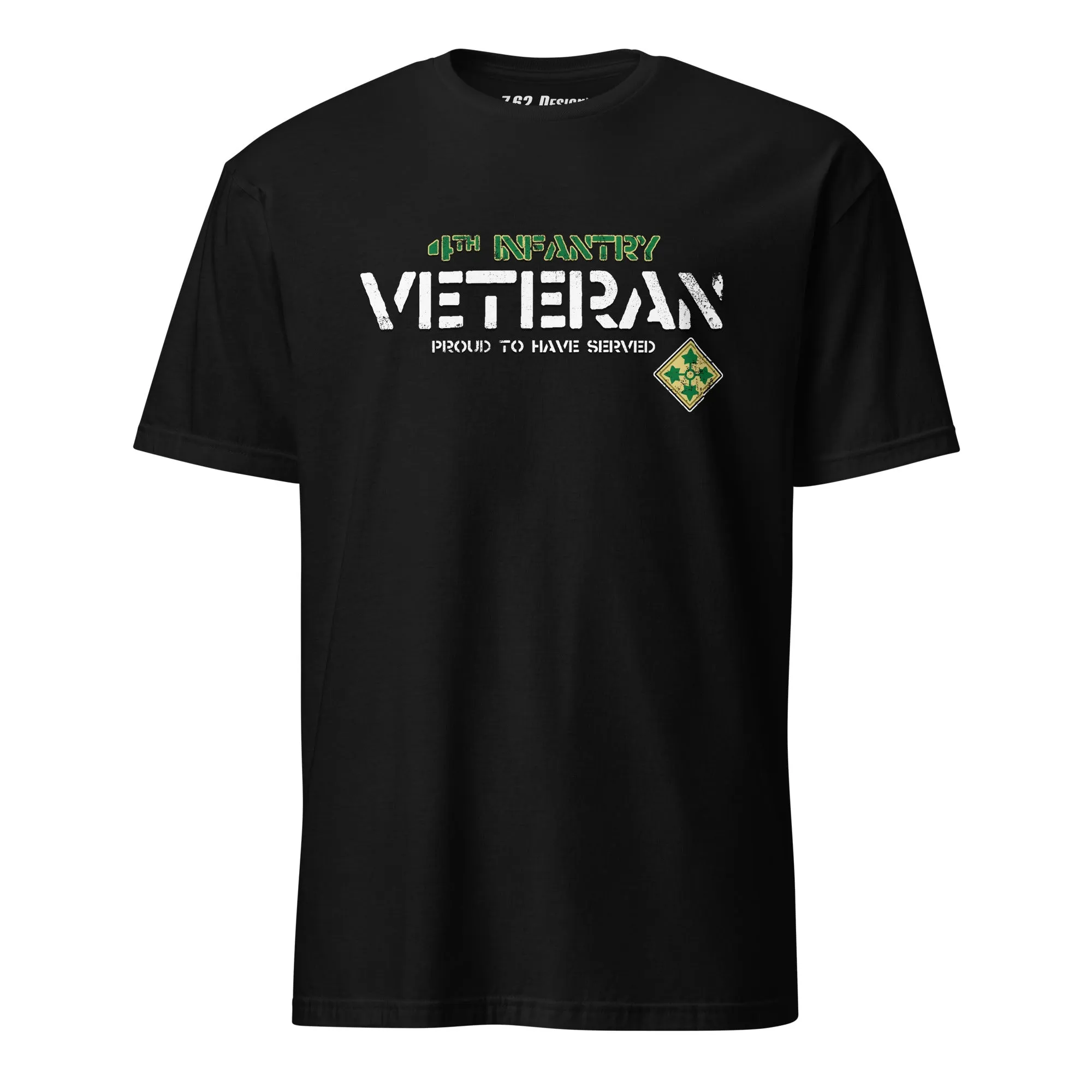 U.S. Army 4th Infantry Veteran Men's T-Shirt