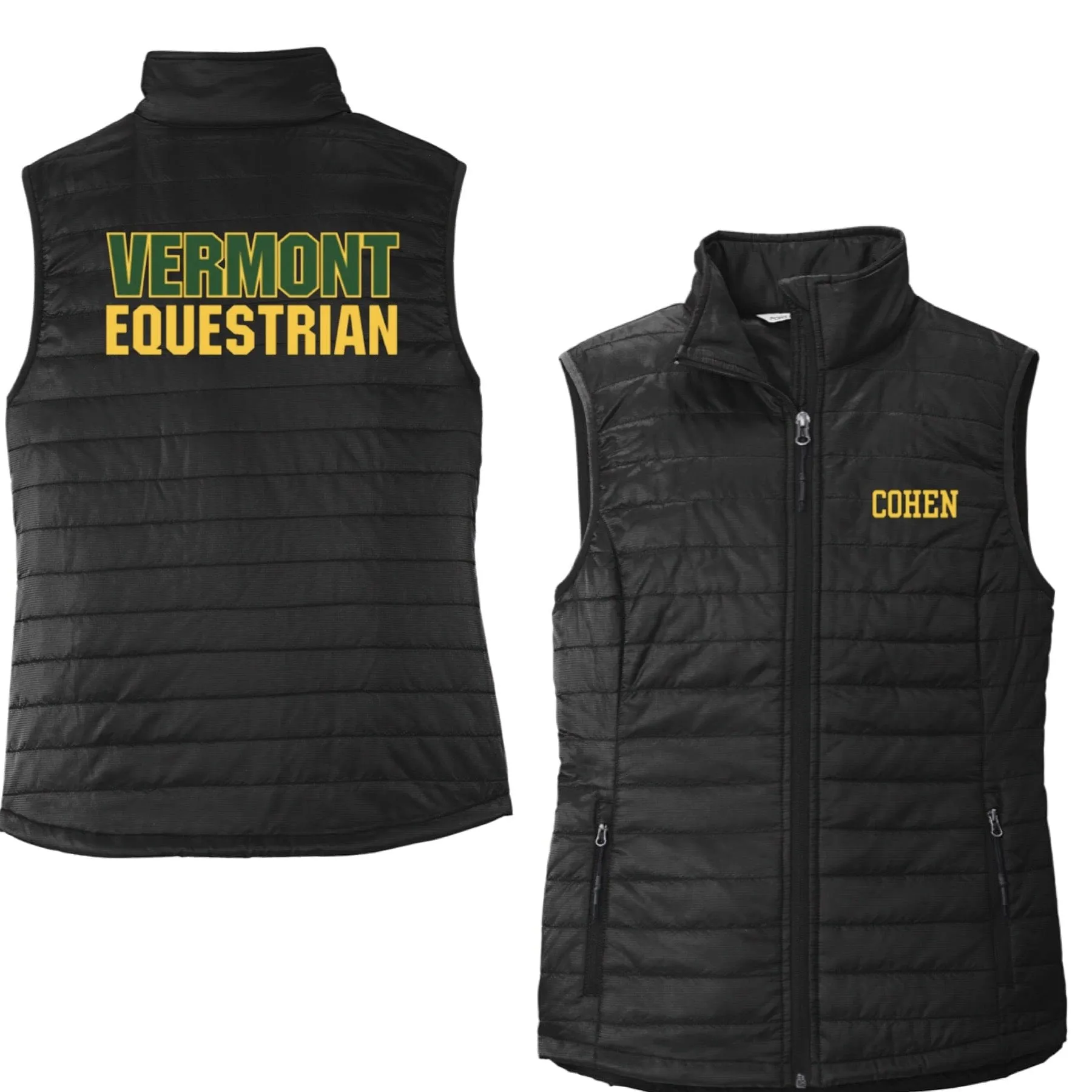 Vermont Equestrian- Puffy Jacket and Vest