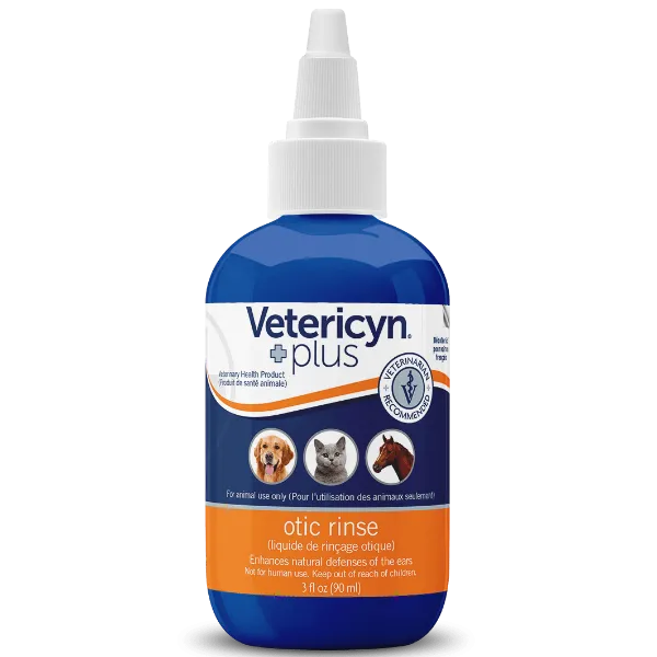 Vetericyn Plus Otic Rinse for Dogs and Cats