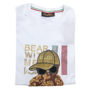 Vialli Implode White Bear T-shirt