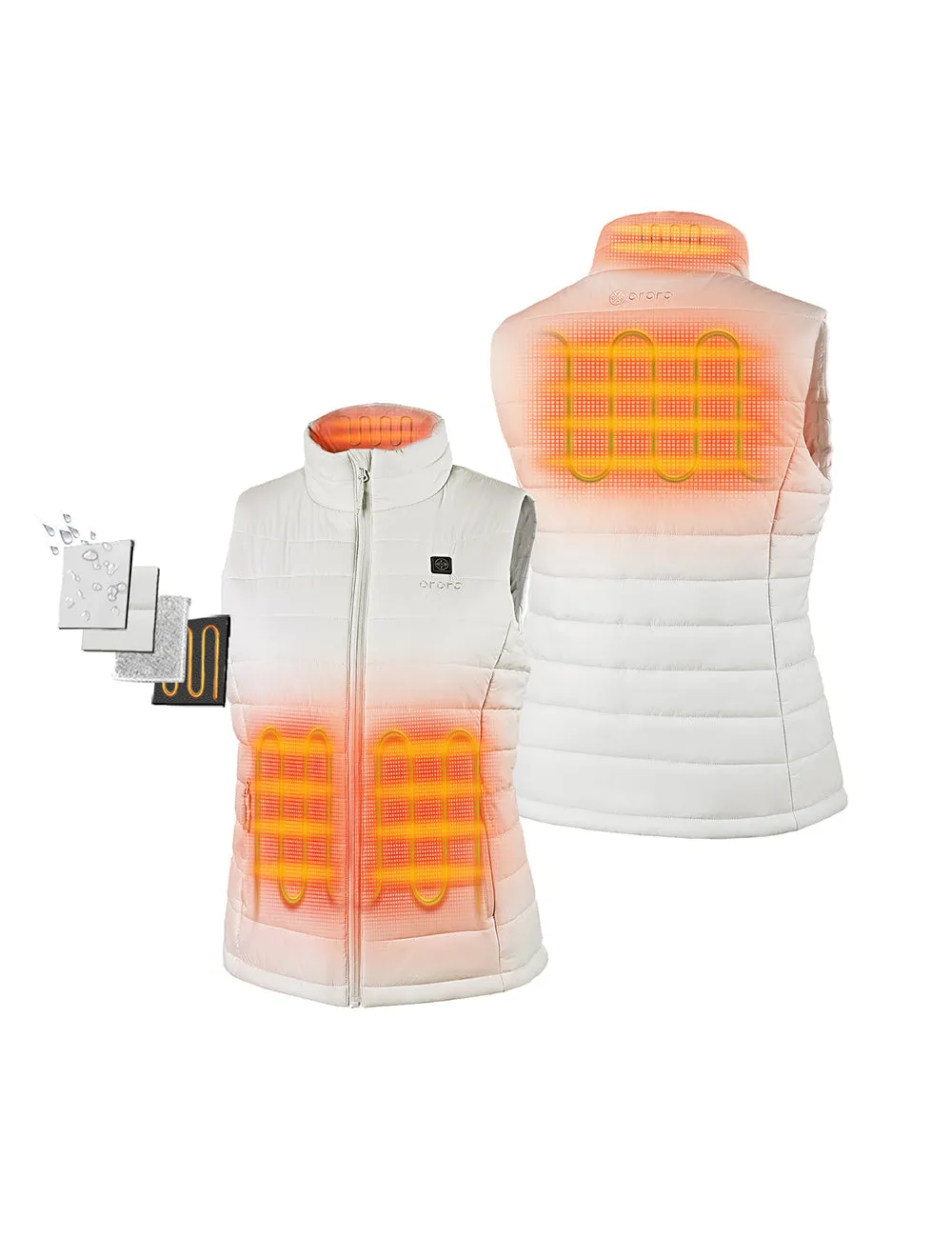 Women's Classic Heated Vest (Apparel Only)