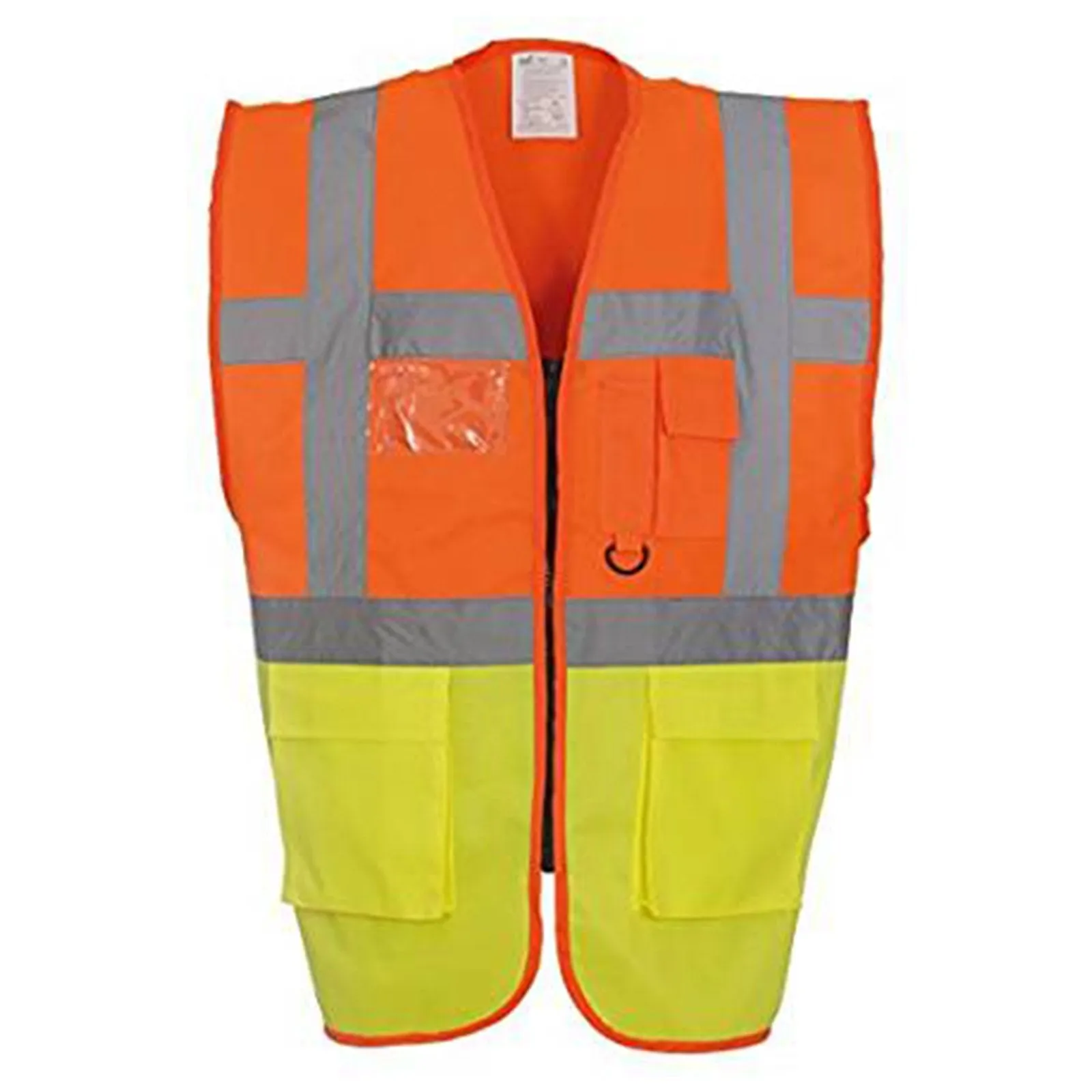 YK015 Hi-vis top cool open-mesh executive waistcoat (HVW820)